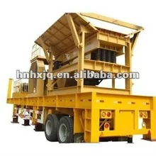 High quality mobile crushing station for stone