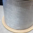 DIN3066 3/8" 6x37+IWRC IWS 1770N/mm Galvanized Steel Wire Rope