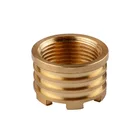 high quality reducing female thread brass insert nut for ppr pipe