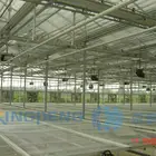 Multi Span Agricultural Double Layer Hollow Glass Greenhouse ISO9001:2015