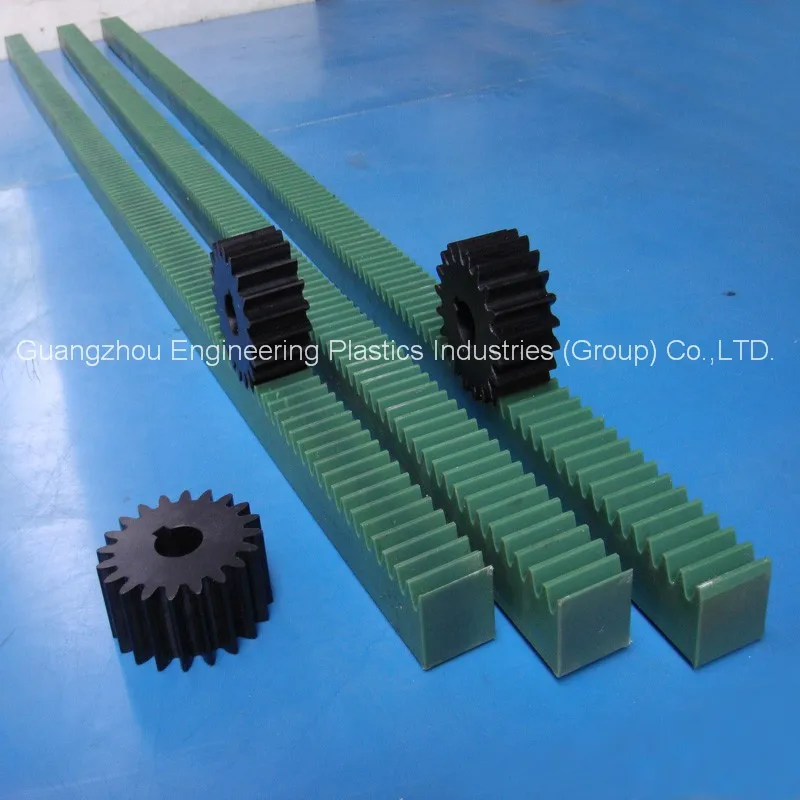 Manufacture Best Quality White Rack Gears Pa6 Nylon6 Plastic Gear Rack