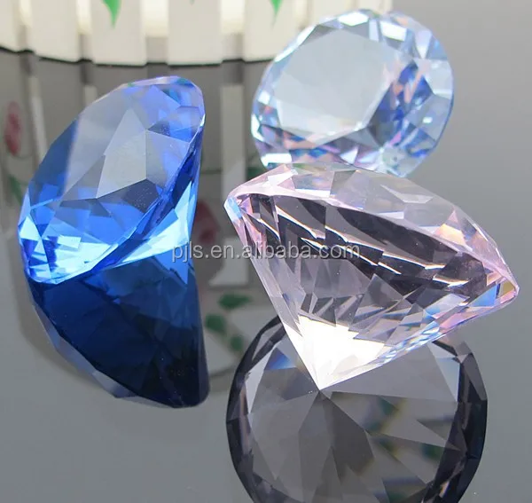 wedding gift crystal diamond, crystal promotional gifts for show