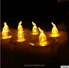 Hot selling mini led battery powered candle stage light and nightlighting lamp