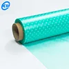 New grass green dots PVC film roll wholesale for raincoat or umbrella production