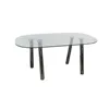 /product-detail/simple-style-oval-glass-dining-table-with-chrome-legs-60167115890.html