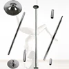 home gym portable spinning and stripper pole for pole dance