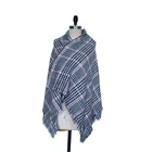 fancy hijab cashmere fashion plaid tartan scarf
