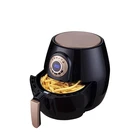 Small home appliances oil free fryer electric digital air fryer with LED display