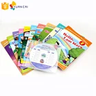 Color printed children cartoon kids CD book