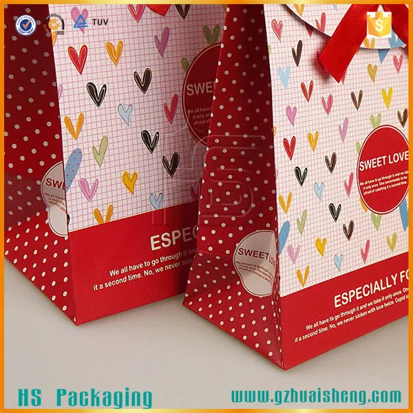 door gift paper bag beautiful handmade with die cut handles