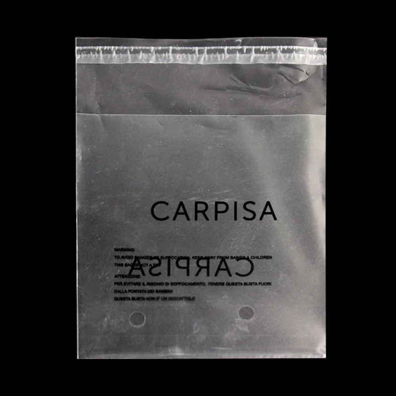 self-adhesive transparent packing opp plastic bag