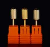 Electric Nail File Drilll Bits Gold Carbide Art Coarse Medium Fine 3 pcs Size 3 32 Manicure