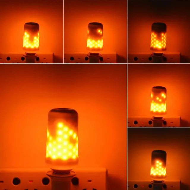 2017 vintage gas lamp animated flickering fire effect atmosphere