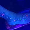 Quality Beautiful Party Neon Fluorescent Temporary Tattoos