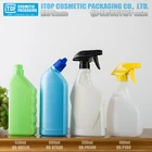 QB-DB 500ml flat matt plastic hdpe liquid toilet cleaner bottle fine mist hair trigger spray bottle