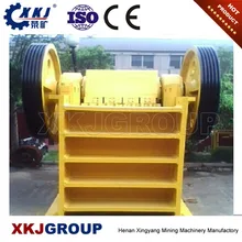 Primary stone crusher jaw crusher with diesel engine