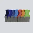cheap personalized pocket plastic moustache anti lice comb