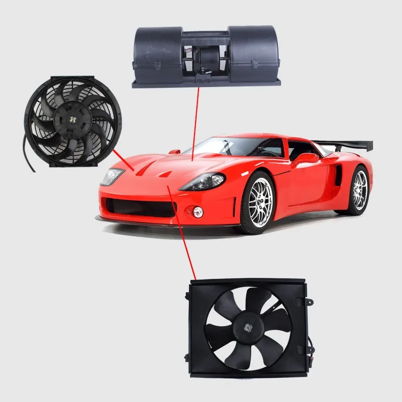 Bldc Condenser, 280mm, 12V, 24V - detail 2