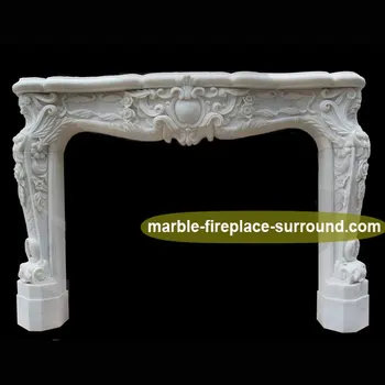Antique Marble Fireplace Surrounds Natural Stone Classical Garland
