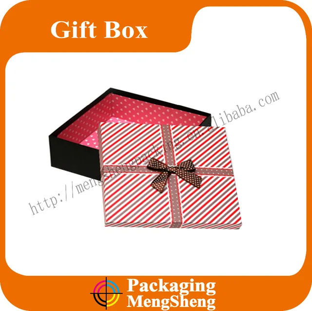 colorful charming cute gift boxes with lids for custom design