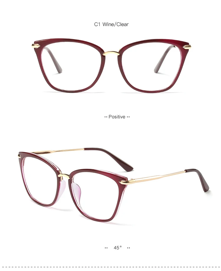 SHINELOT M892 2019 Latest Women Glasses Frame Metal Optical Eyewear Light Spectacle Frames