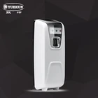 Yuekun 2015 newest battery automatic wall hanging toilet or hotel perfume spray untouch scent air freshener dispenser
