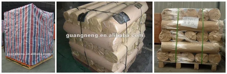 Rubber sheet rolls package