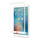 0.3mm 2.5D edge with silk screen white tempered glass screen protector for iPad air2