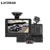 3 Cameras Lens Dash Camera 4.0 Inch Dual Lens With Rear View Camera Video Recorder Auto Dvrs Dash Cam