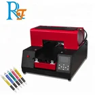 Upgraded direct to wood phone case raised effect A4 Mini uv printer with raised effect