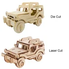 Wooden Car Puzzle 3D Assembly Toy Vehicle for kids