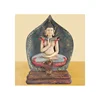 custom resin antique snake buddha figure for sale