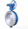 Sale 90 degree angle manual operated ss316 dn 50 worm gear actuated butterfly valve