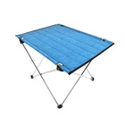 Portable Lightweight Outdoor Folding Table Camping Aluminum Metal Table Fold Up Table