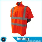 Wholesale Emergency Reflective Safety T-shirt reflex T-shirt