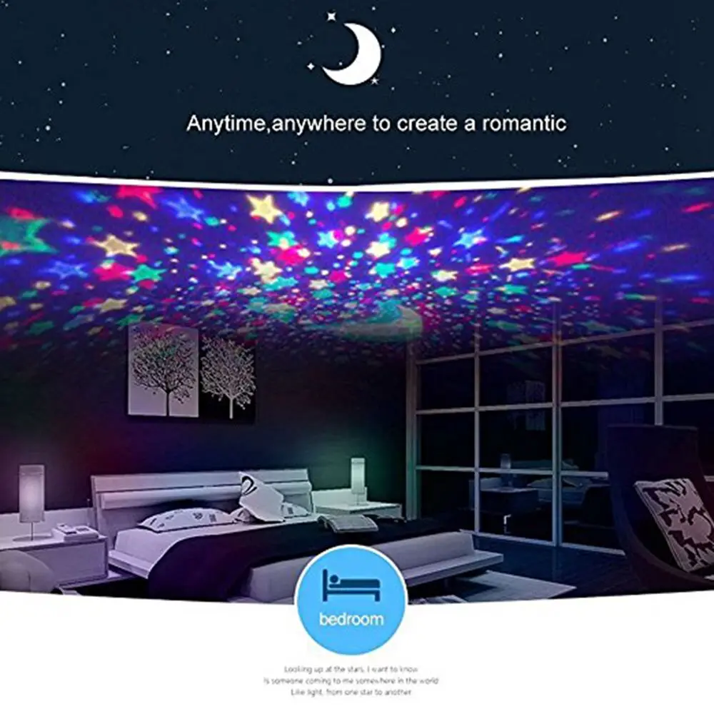 moon stars night light christmas lights indoor holiday lighting (10)