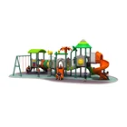 cheap High Quality kids outdoor playground with slide and swing for sale