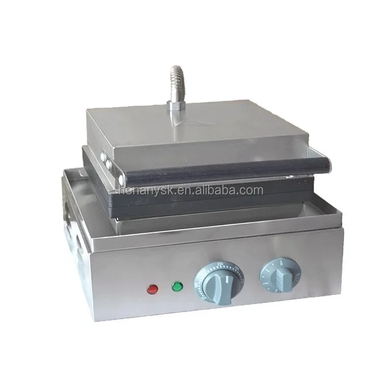 IS-FY-211 Commercial Electric Stainless Steel Body Waffle Furnace Waffle Maker Pancake Machine