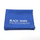 Custom logo printed 100% polyester microfiber lens cleaning cloth
