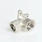 Factory Custom-Made Pex-al-pex fittings Copper brass seat fixed elbow pipe fitting item name