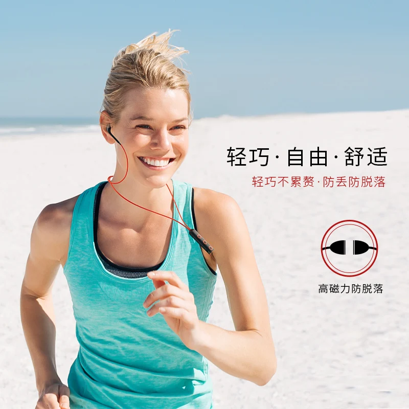 2019 Best sale factory price neck band 80mAh BT V4.1 wireless earphone - ANKUX.COM