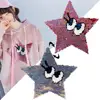 Stars Eyes Reversible Change Color Sequins Sew On Patches for clothes DIY Patch Applique Clothing Coat Sweater Crafts