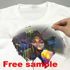 cheap custom screen printed plastisol heat transfer for t shirts