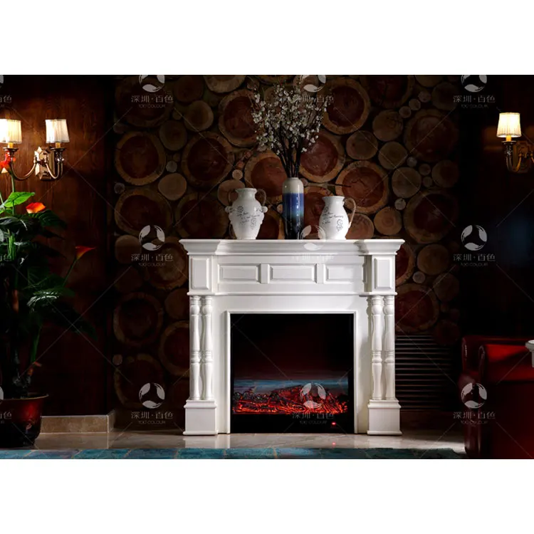 Royal Style New Classic Solid Wood White Fireplace Buy Victorian