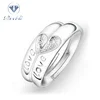 Super september quick shipping and discount New Design Silver 925 Couple Rings For Engagement Tanishq