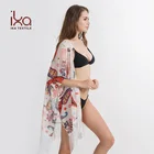 Women's Chiffon Tassels Summer Beach Cardigan Swimsuit Cover-Ups Swimwear Beachwear