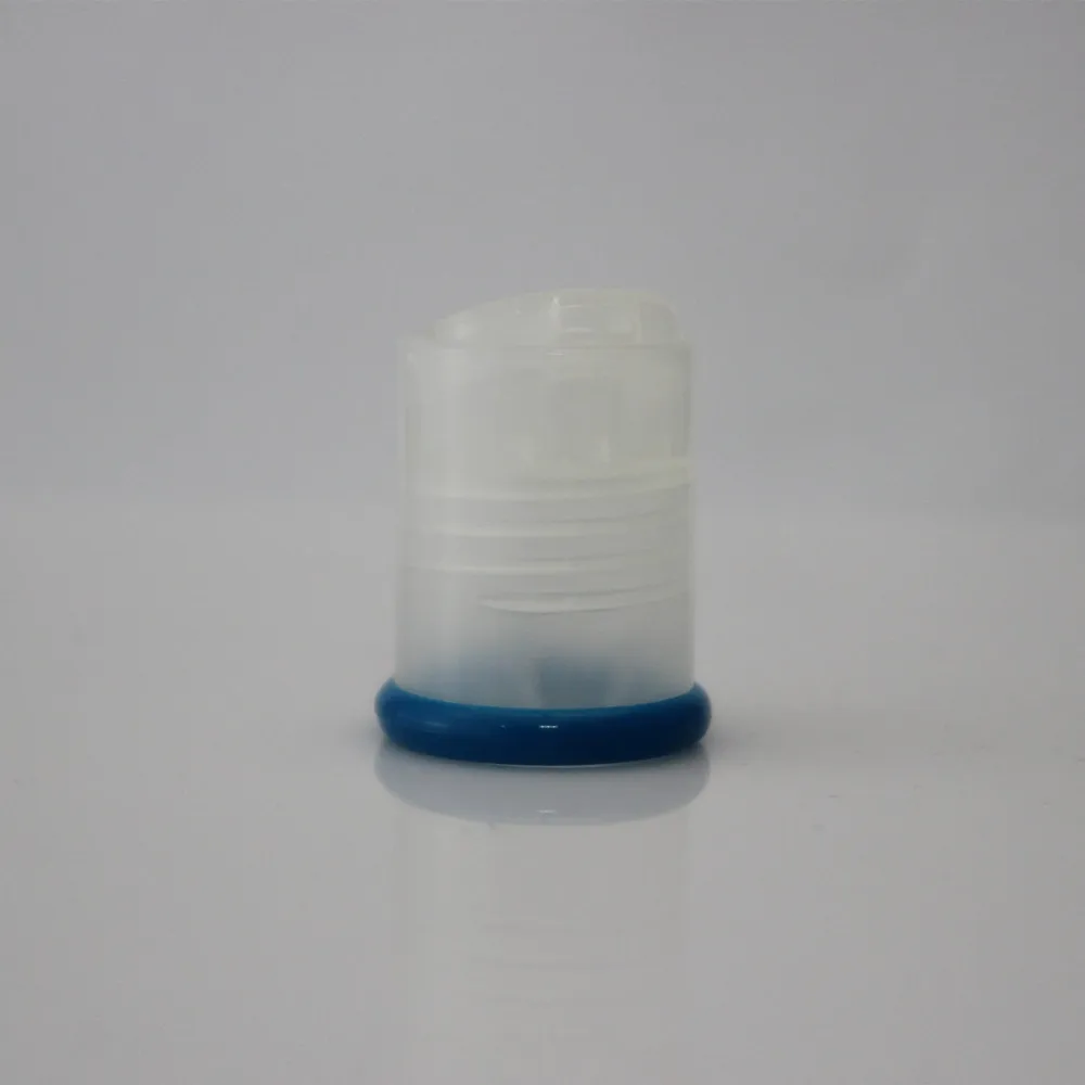 plastic cap with a ring