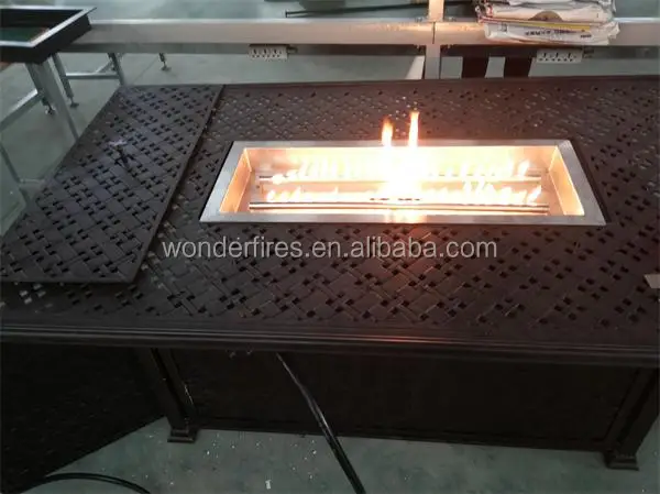 Outdoor Rechteck Gas Feuerstelle Kit - Buy Gas Feuerstelle Kit,Outdoor