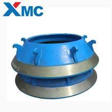 Wholesale cone crusher bowl liner mantle spare parts for gyratory crusher HP200 Cone