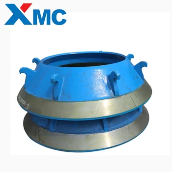 Wholesale cone crusher bowl liner mantle spare parts for gyratory crusher HP200 Cone